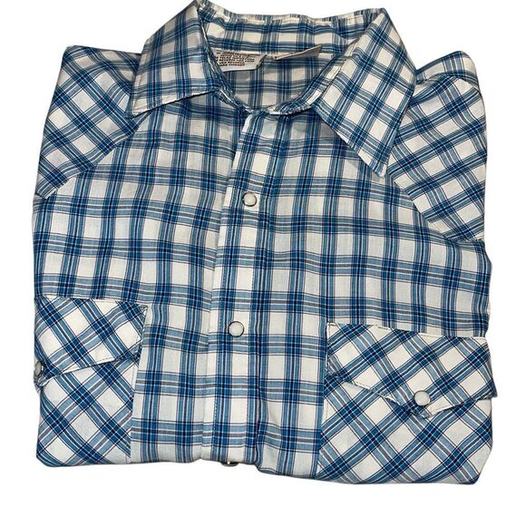 Set Of 2 Western Frontier BDG Mens Pearl Snap Button Up Shirt Multicolor Medium - Picture 4 of 6